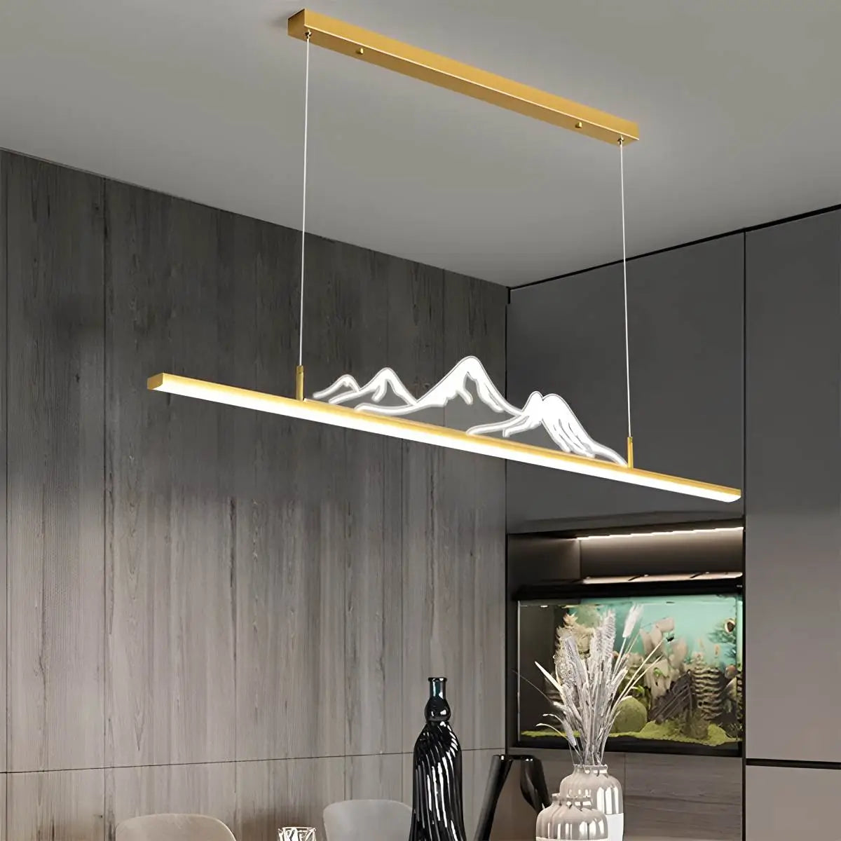 Lámpara colgante LED con diseño de montaña | Lersk