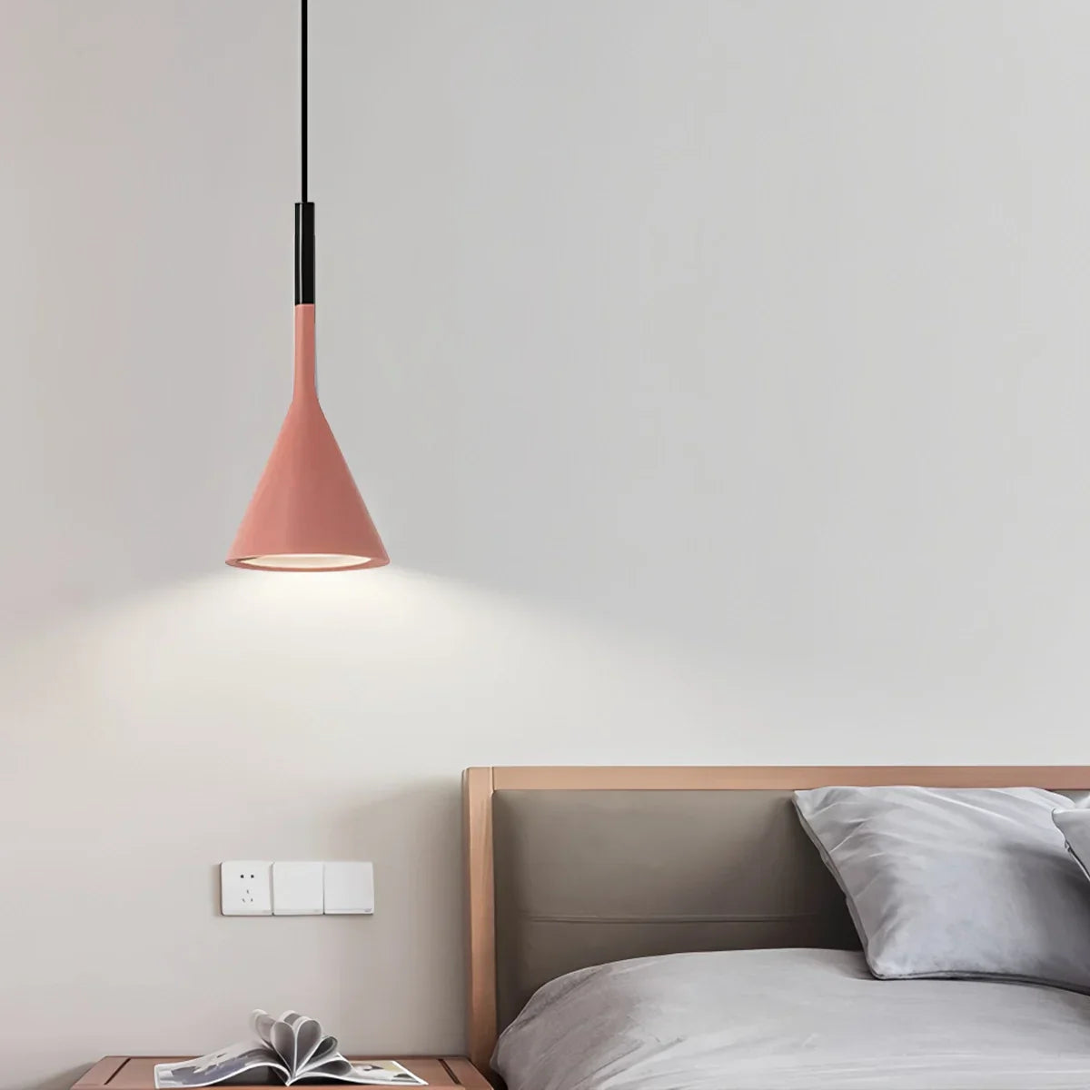 Lámpara colgante Divino Cone para dormitorio | Lersk