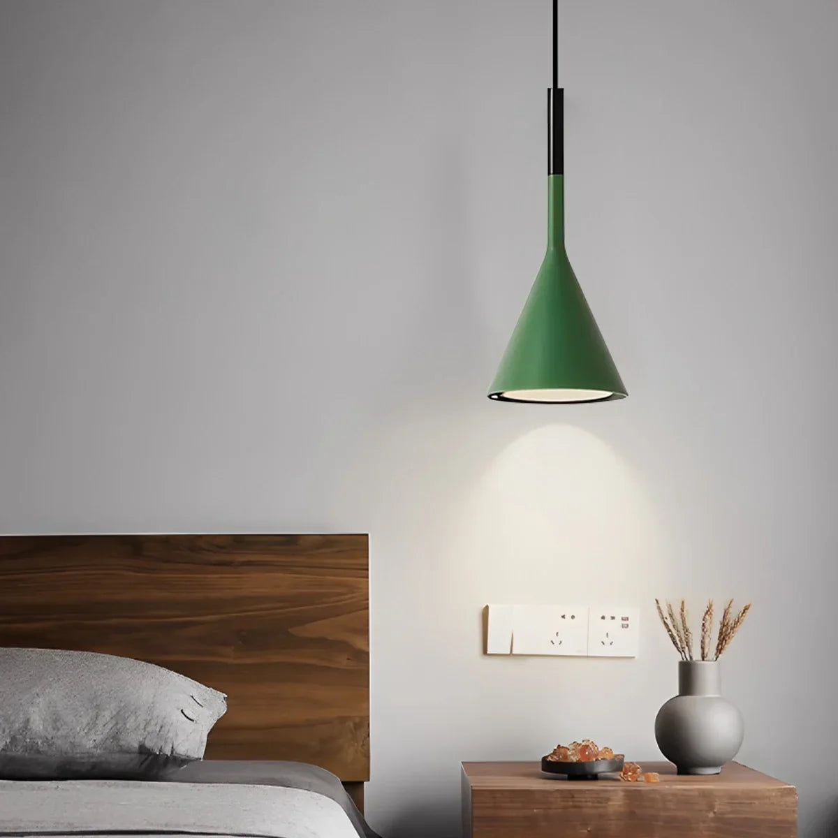Lámpara colgante Divino Cone para dormitorio | Lersk
