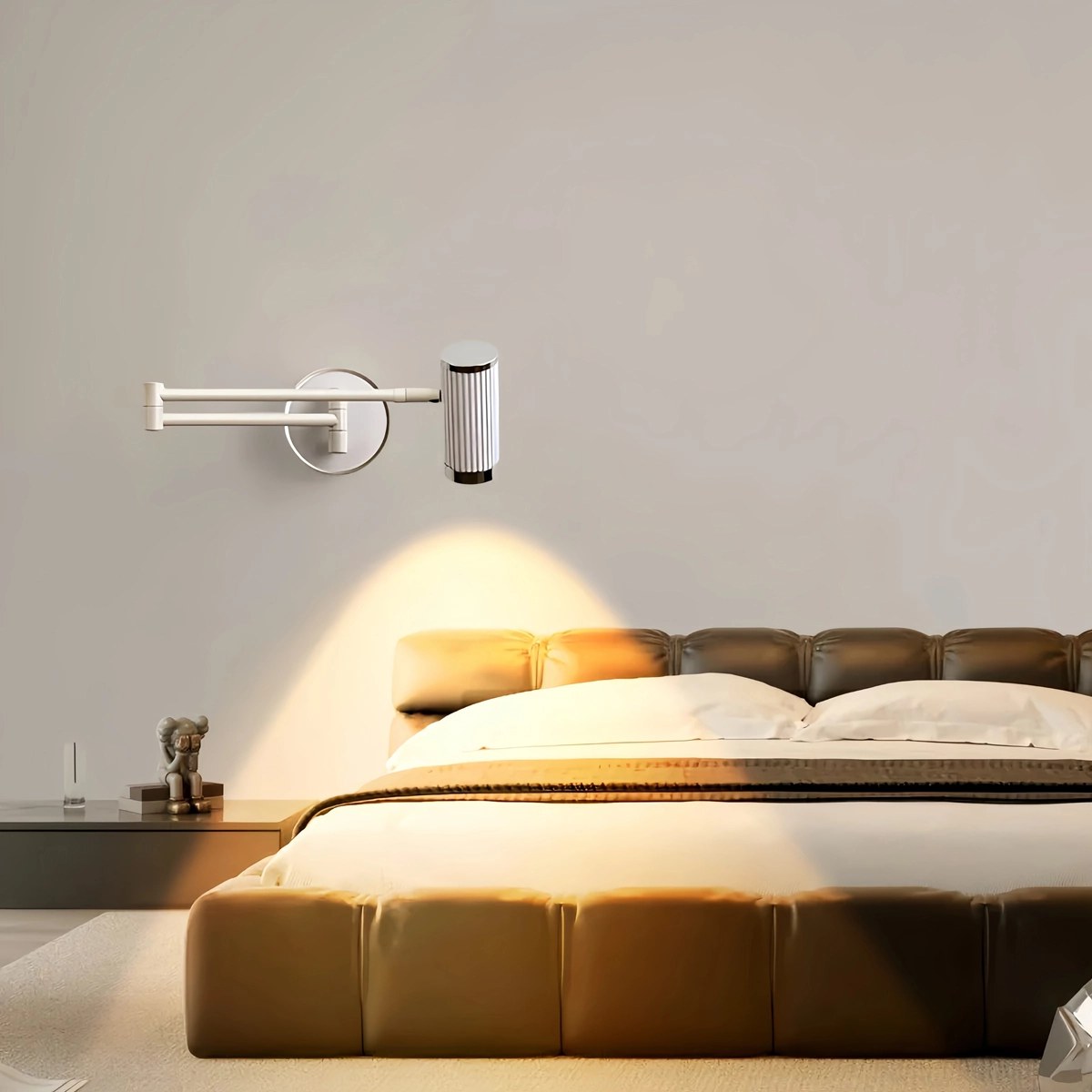 Aplique de pared con columna romana para dormitorio | Lersk