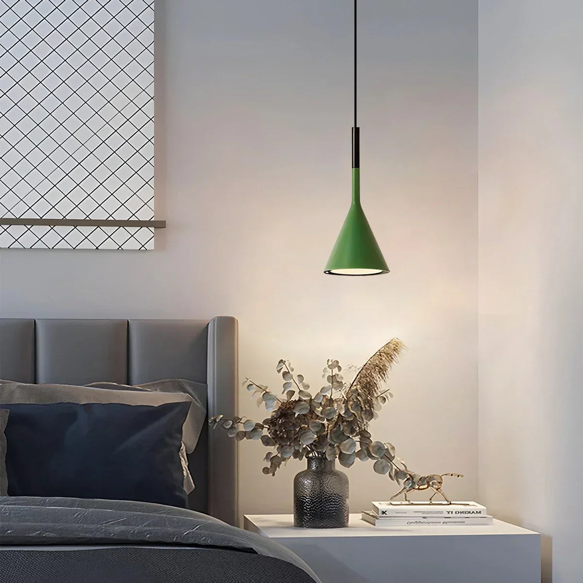 Lámpara colgante Divino Cone para dormitorio | Lersk