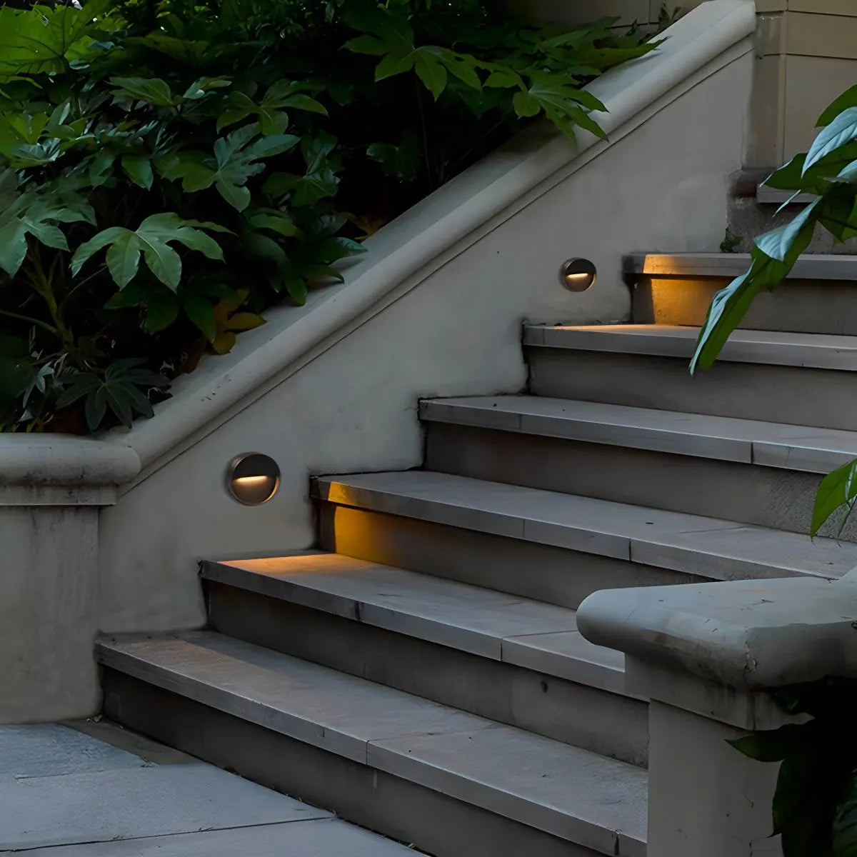 Luz de Pared Exterior Impermeable Redonda y Cuadrada | Lersk