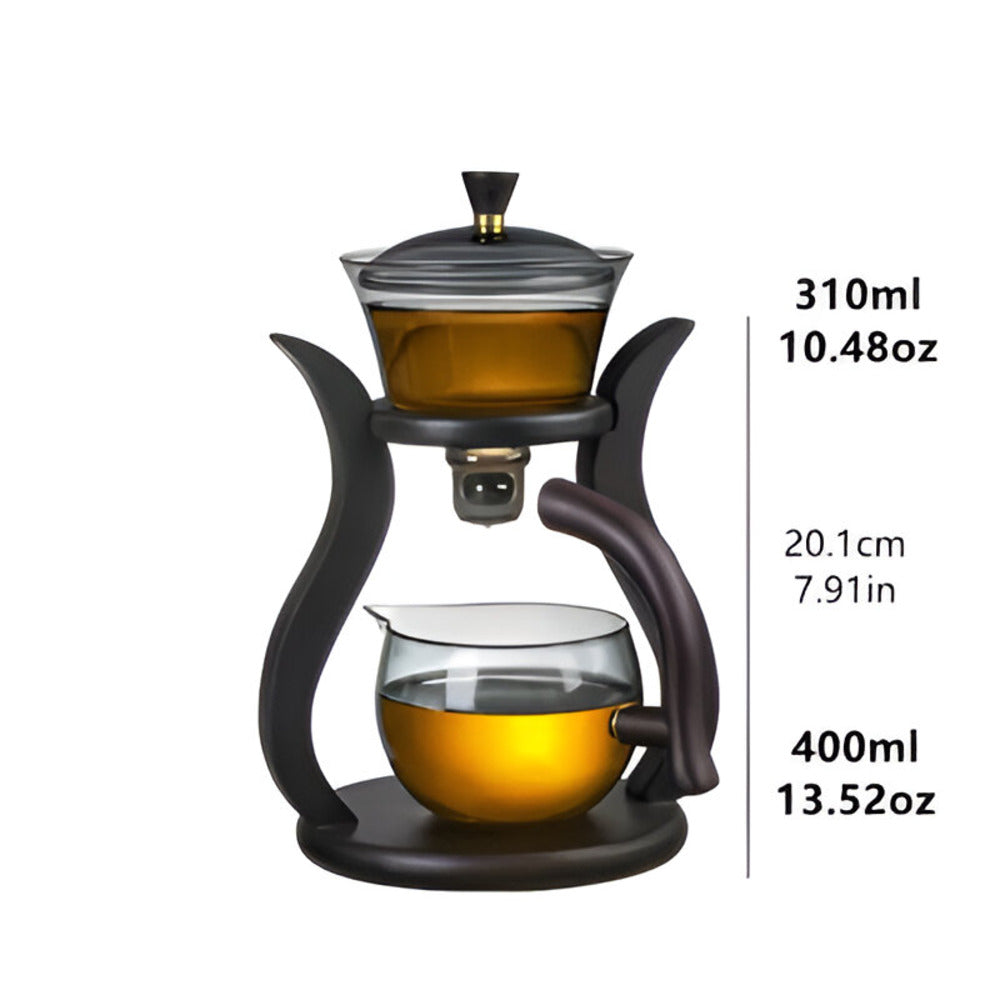Artisan Magnetic Glass Teapot Set With Infuser For Loose Leaf Tea Elegant Dripless Teapot | Lersk