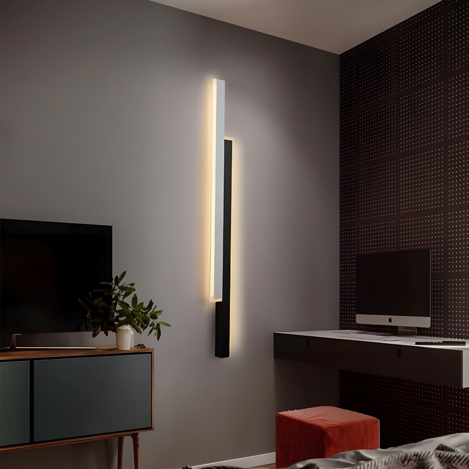 Applique a parete LED dimmerabile moderna NovaGlow per arredamento casa | Lersk