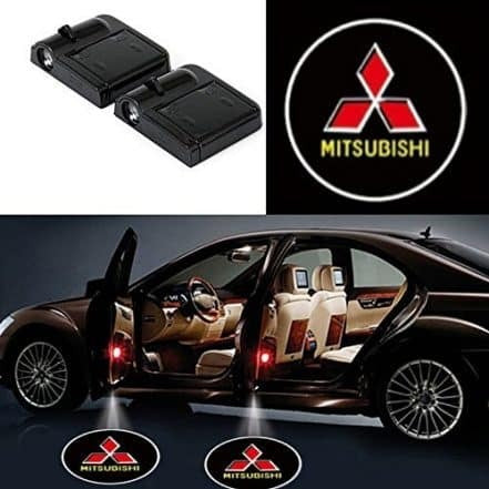 Car LED Door Lighting With 3D Light Projection, Magnetic Sensor, Easy Installation | Lersk