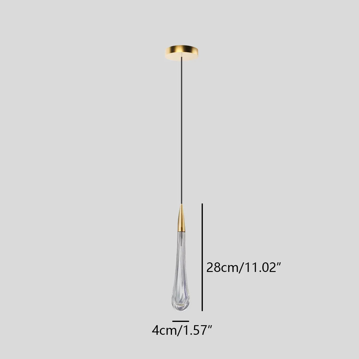 Chryseos Crystal Pendant Light for Living Room | Lersk