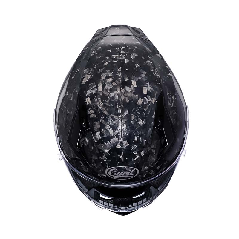 Casco Integrale in Fibra di Carbonio Leggero DOT ECE per Piloti | Lersk