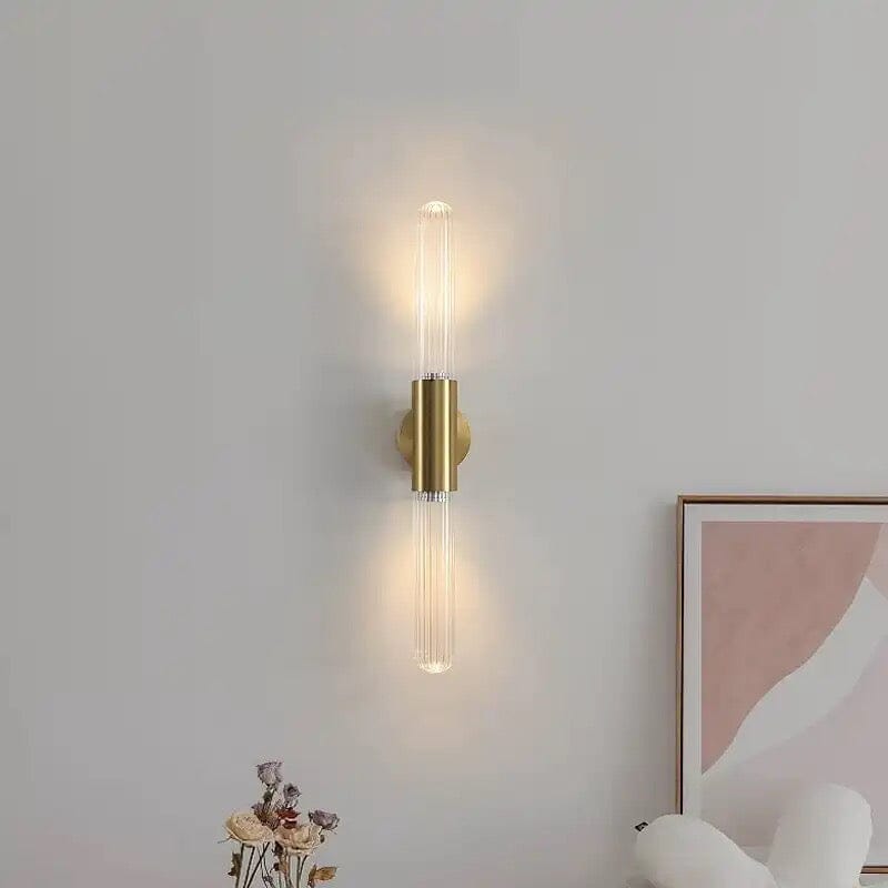 Nisa Glass Pole Lamp Elegant Nordic Lighting For Living | Lersk