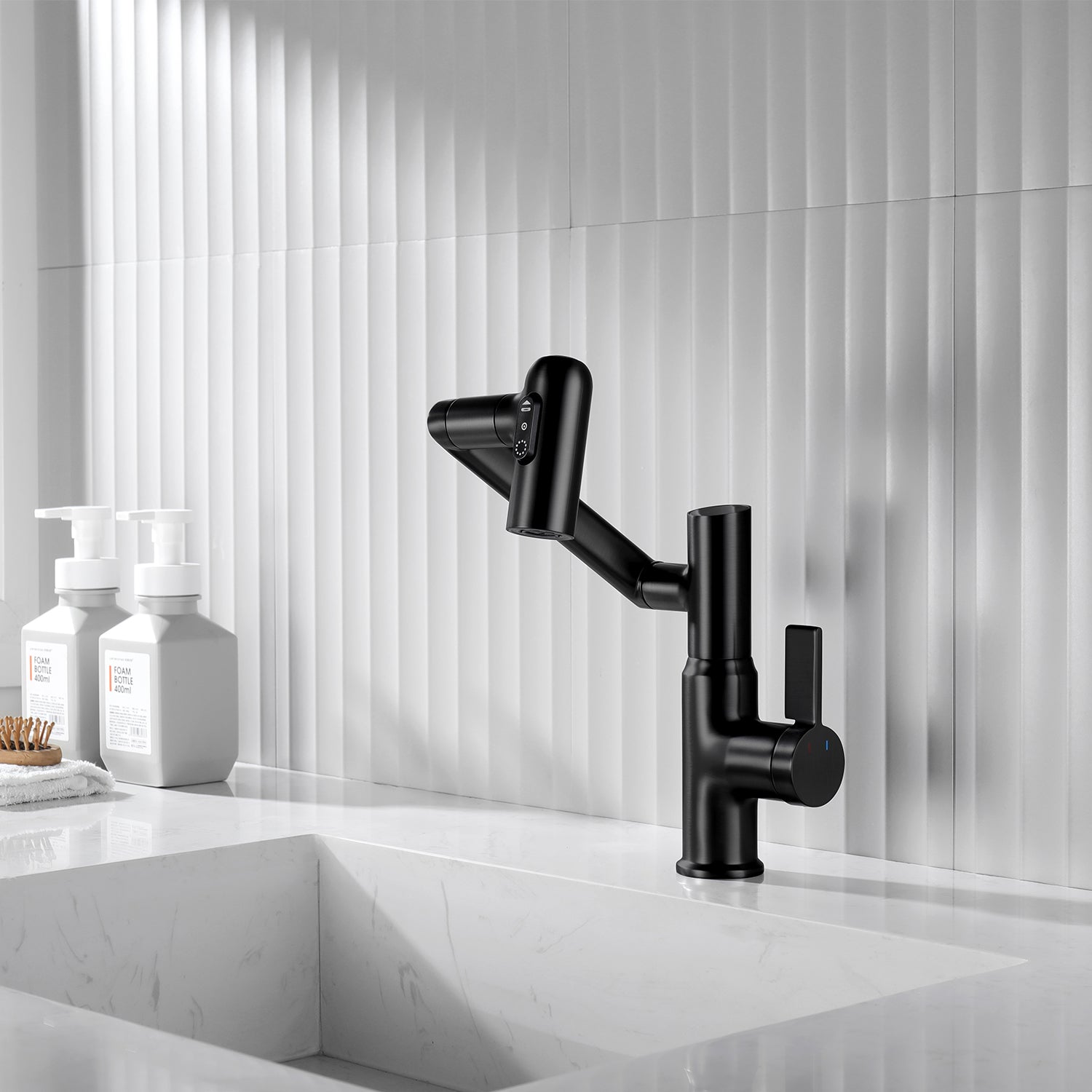 Smart Digital Basin Faucet for Hot and Cold Water | Lersk