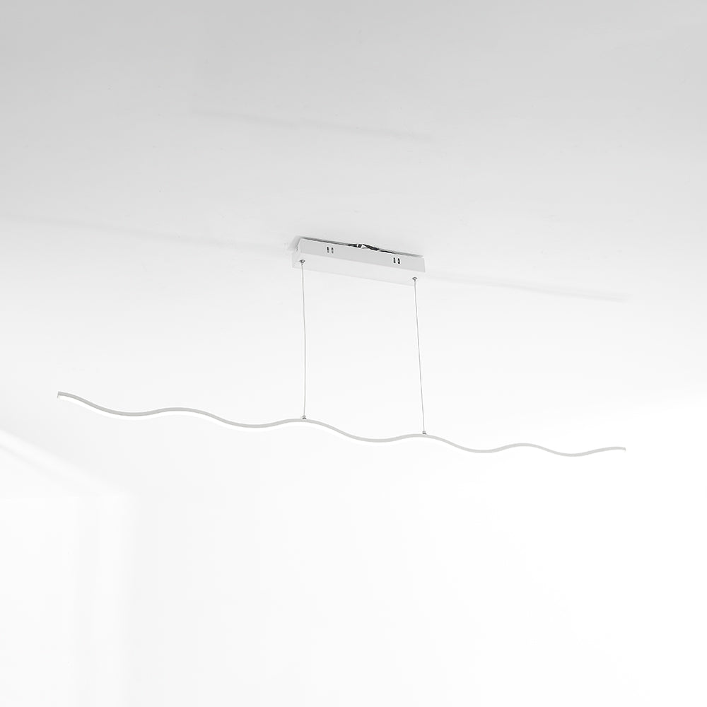 LumiNova závěsné svítidlo moderní LED v černé a bílé | Lersk