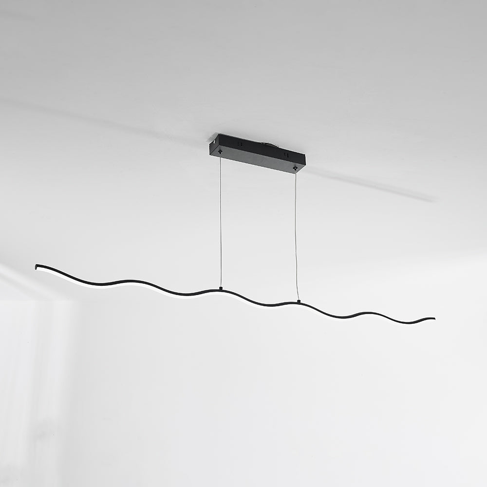 LumiNova závěsné svítidlo moderní LED v černé a bílé | Lersk