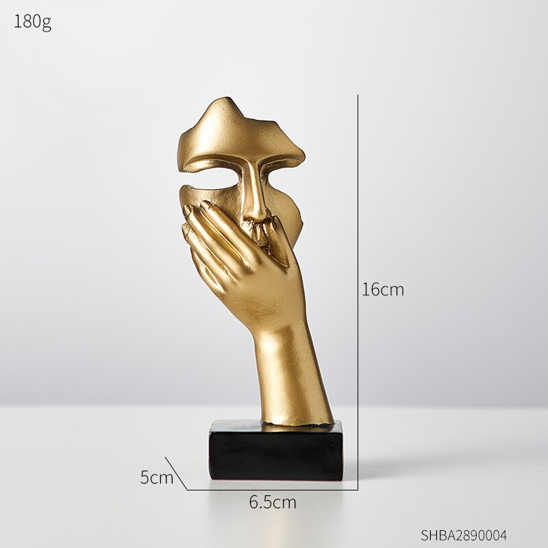LumaMask Abstrakte Wanddekoration Moderne Masken-Skulptur Kunst
