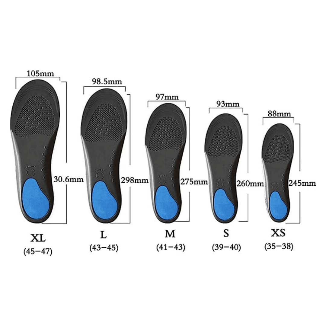 CirrusFlex Premium Orthopädische Einlagen zur Schmerzlinderung | Lersk