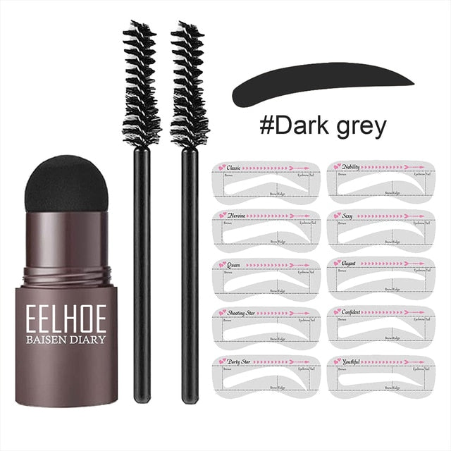 Set ștampilă pentru sprâncene BrowCraft | Lersk
