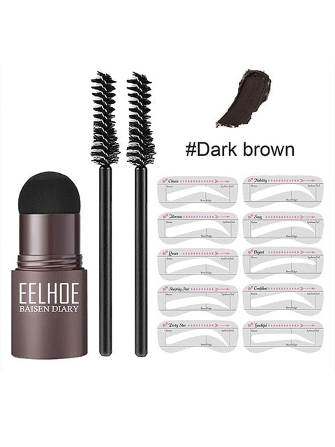 Set ștampilă pentru sprâncene BrowCraft | Lersk