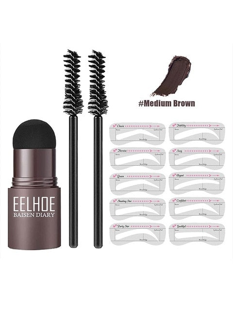 Set ștampilă pentru sprâncene BrowCraft | Lersk