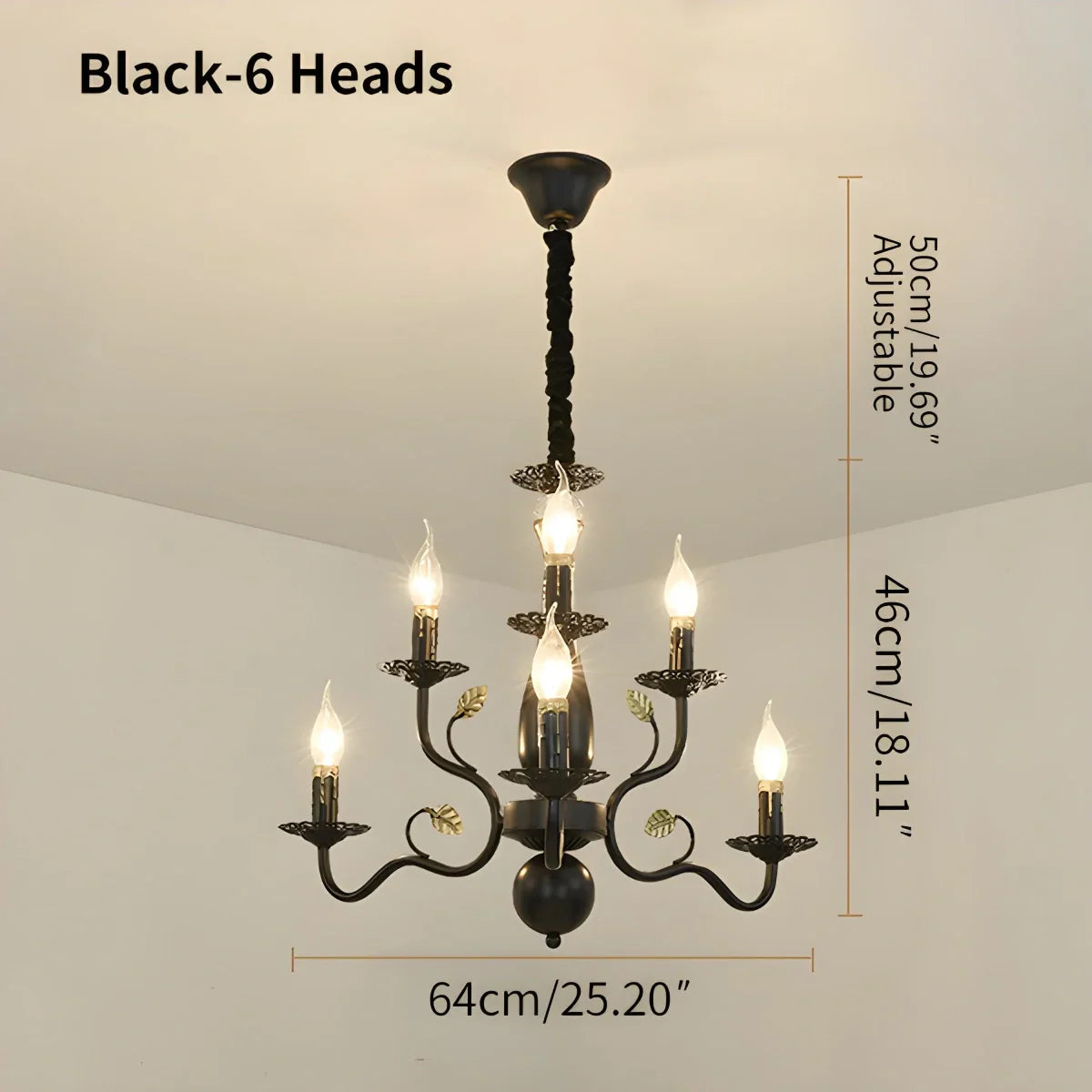 Candelabro de vela de doble capa para comedor | Lersk