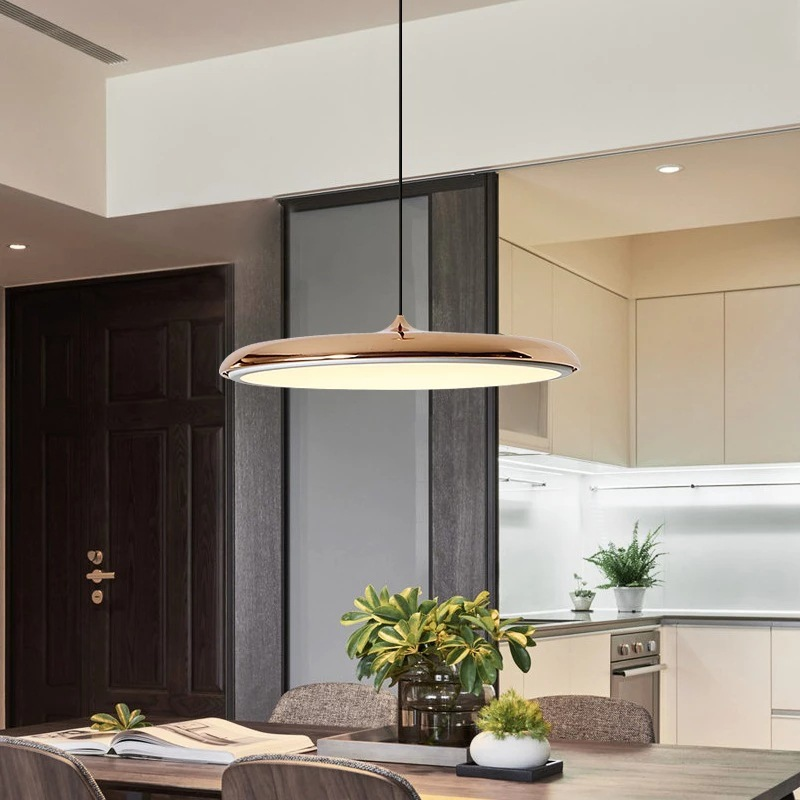 Závěsná lampa Norden Disc LED Skandinávský minimalistický design | Lersk