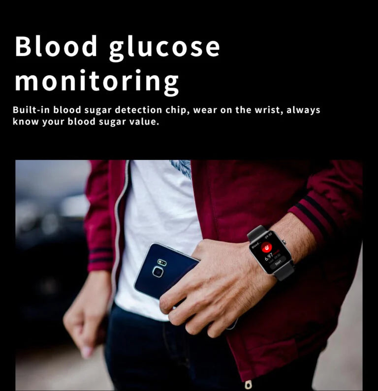 LumenSense Healthwatch Neinvazivní monitorování glukózy v reálném čase s měřením srdeční frekvence | Lersk