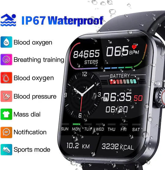 VitaPulse Healthwatch Monitor Non Invasivo per Glucosio e SpO2 | Lersk