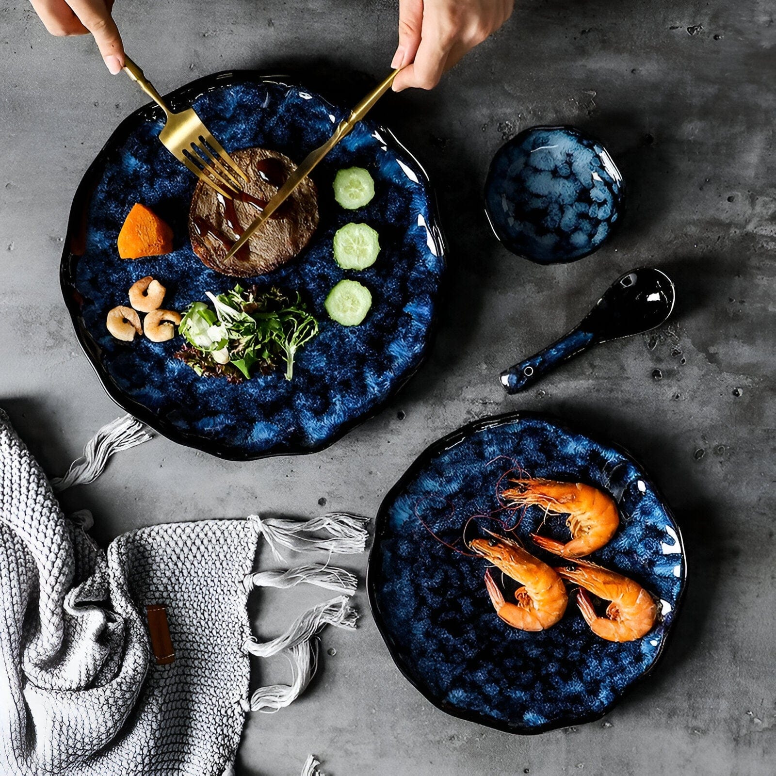 Set di stoviglie in ceramica Aria | Lersk