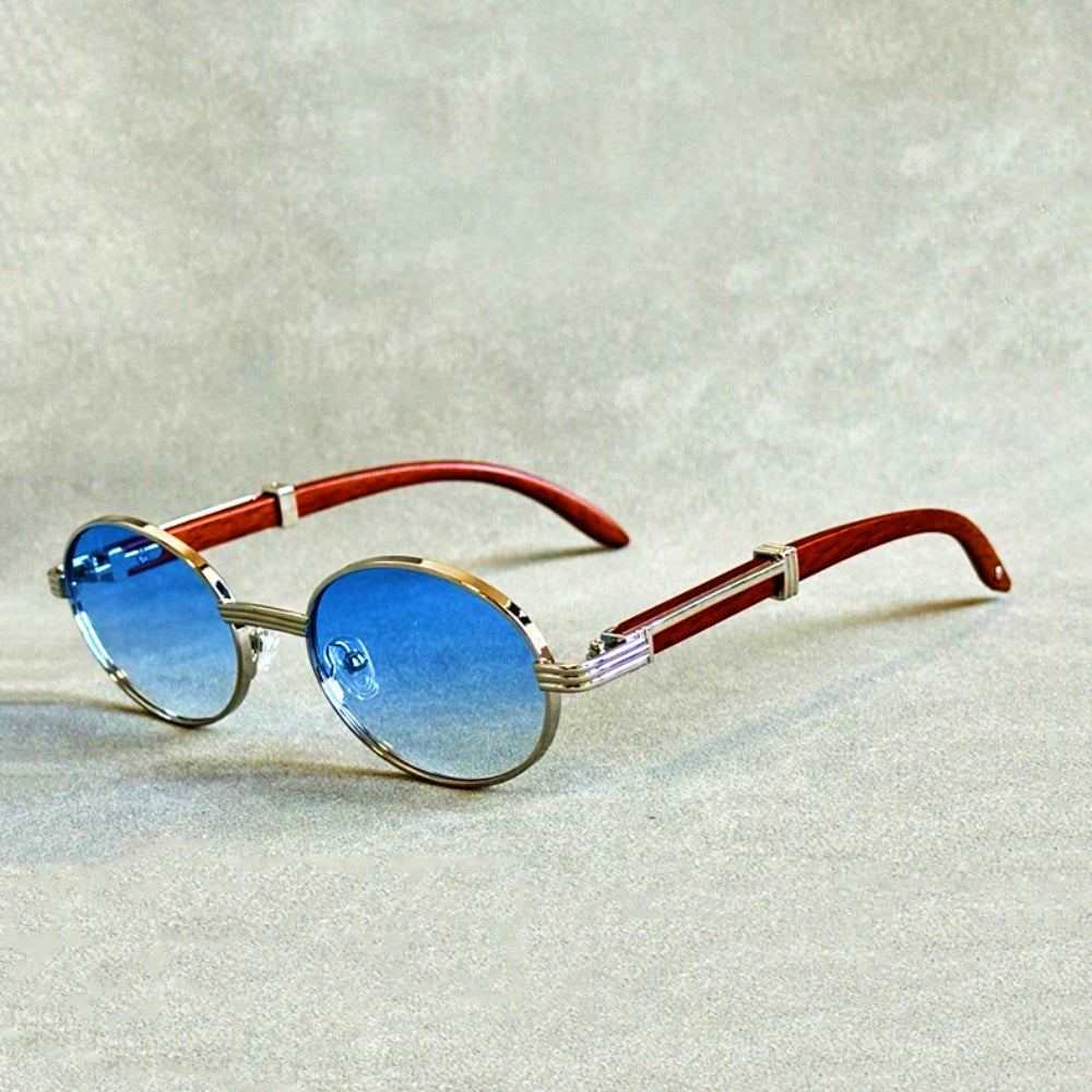 Rowen Vintage Runde Sonnenbrille | Lersk