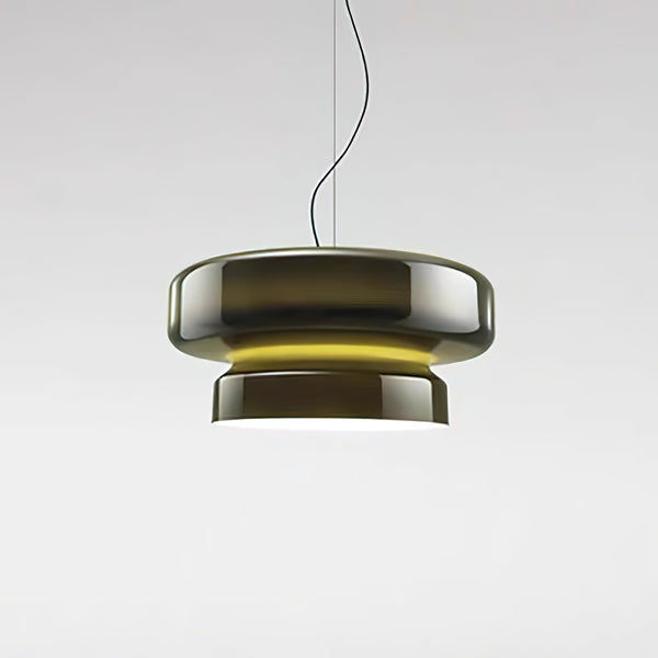 Závěsná lampa Nyara z foukaného skla s designem organické formy | Lersk