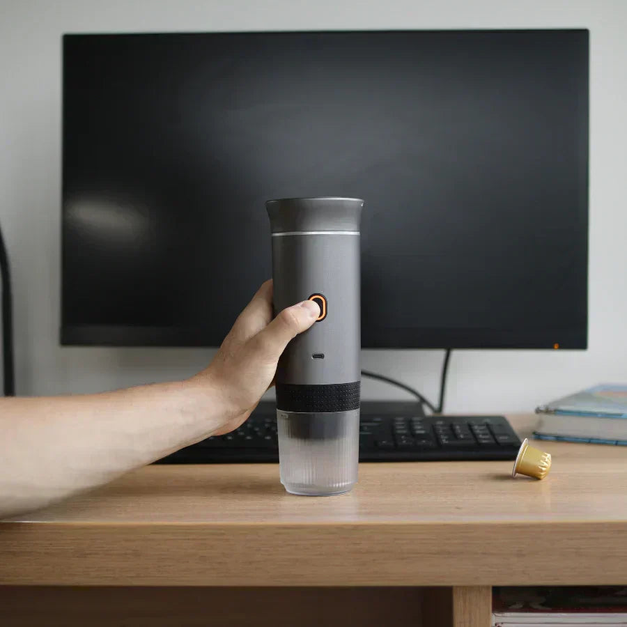 Máquina de Café Nano Portátil para Viajantes 20 Bar de Pressão Qualidade de Café | Lersk