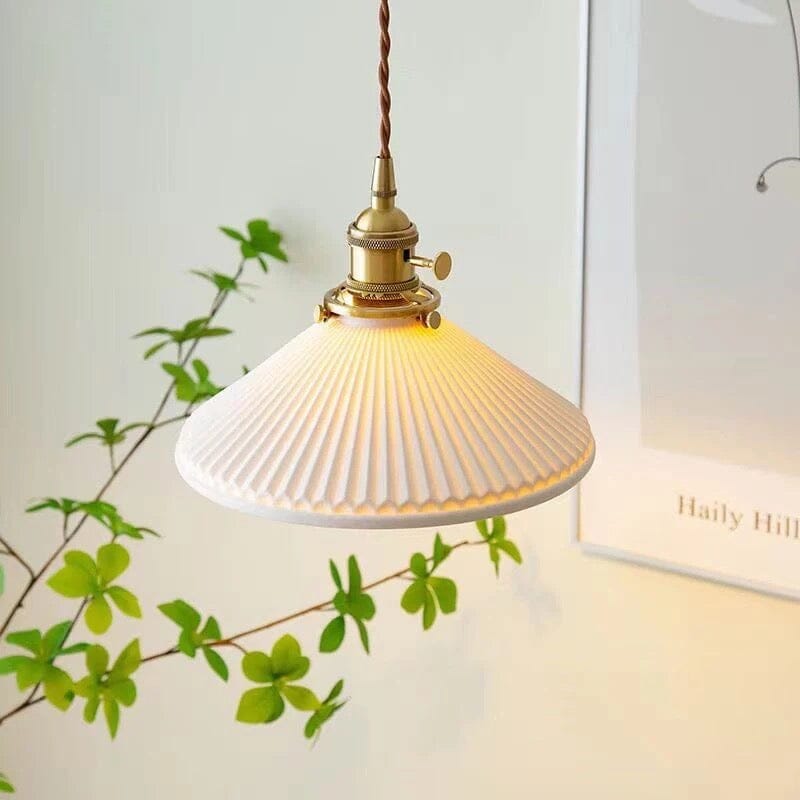 Liora | Białe ceramiczne lampy wiszące | Lersk