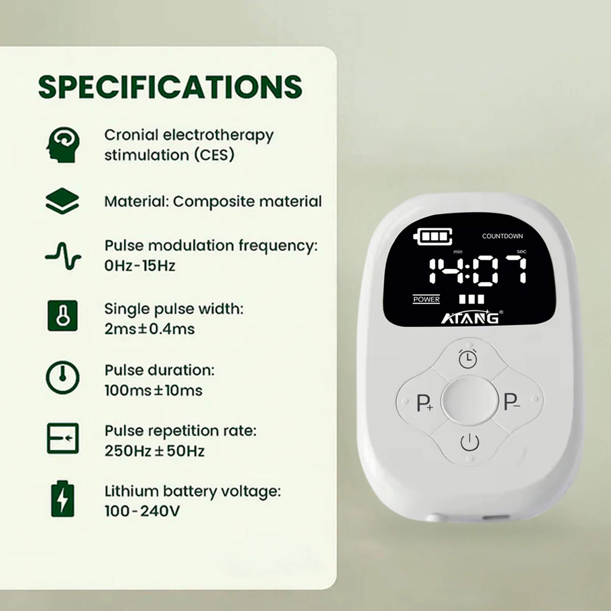 AureaNova CES Device for Sleep Mood and Pain Support