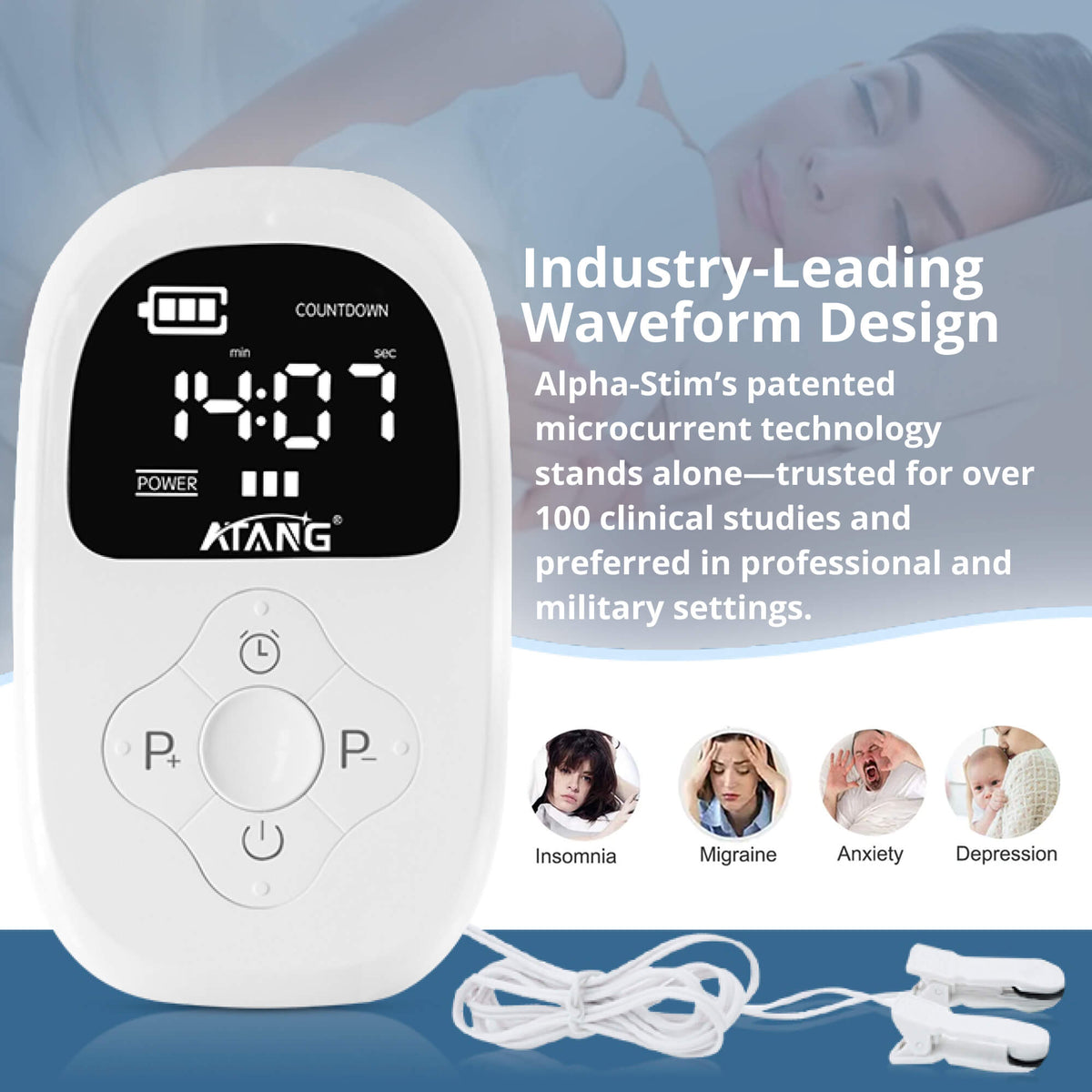 AureaNova CES Device for Sleep Mood and Pain Support