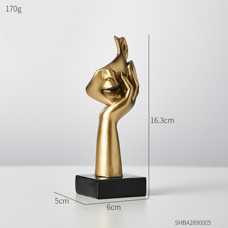 LumaMask Abstrakte Wanddekoration Moderne Masken-Skulptur Kunst