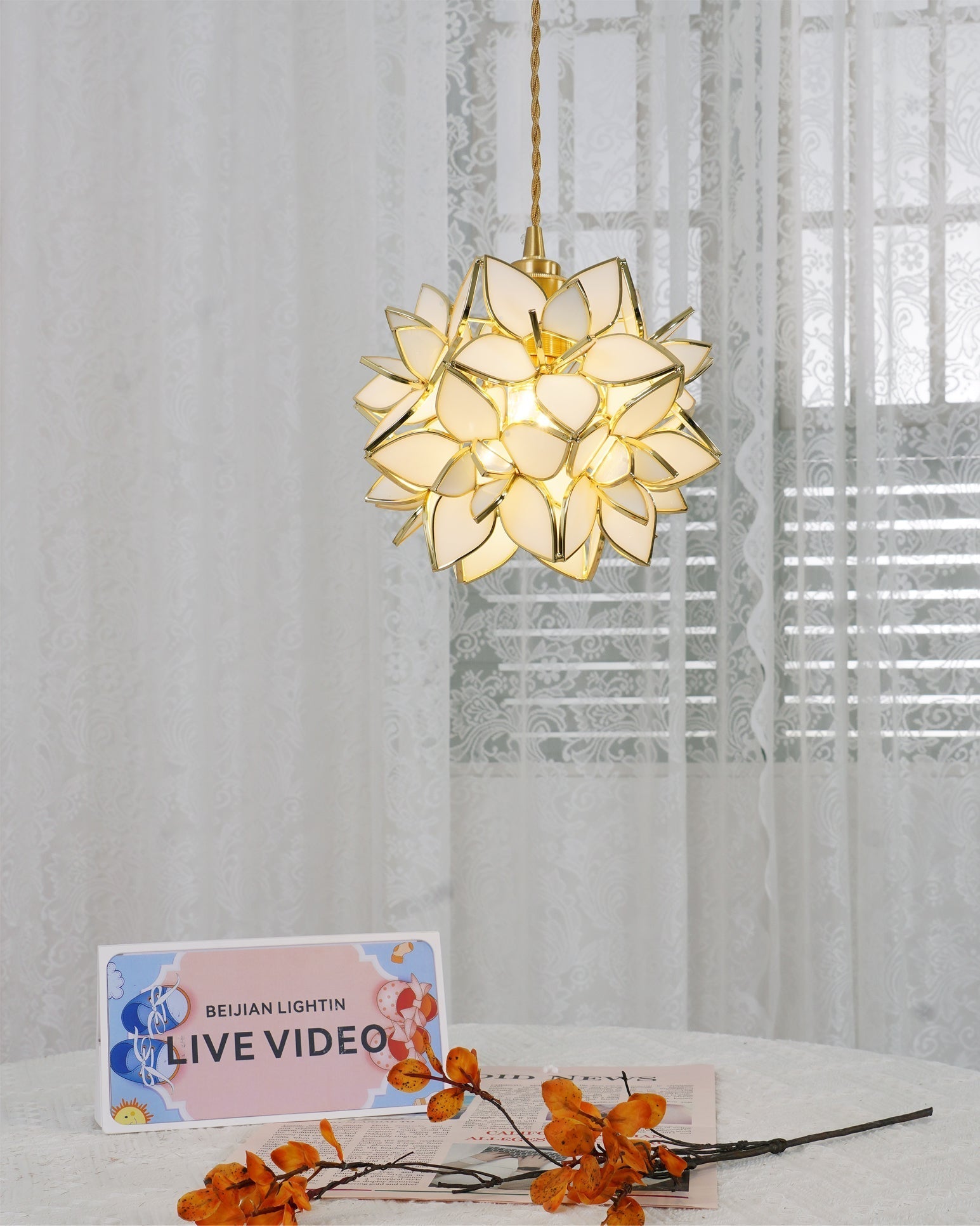 Capiz Pendant Lamp for Dining Table | Lersk