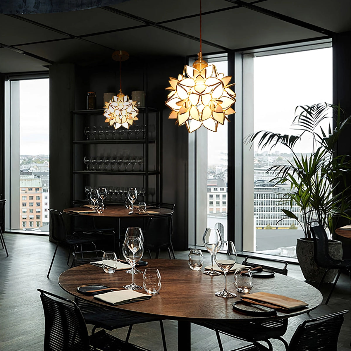 Capiz pendant light lamp | Lersk