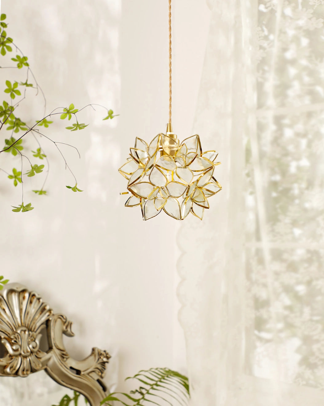 Capiz pendant light lamp | Lersk