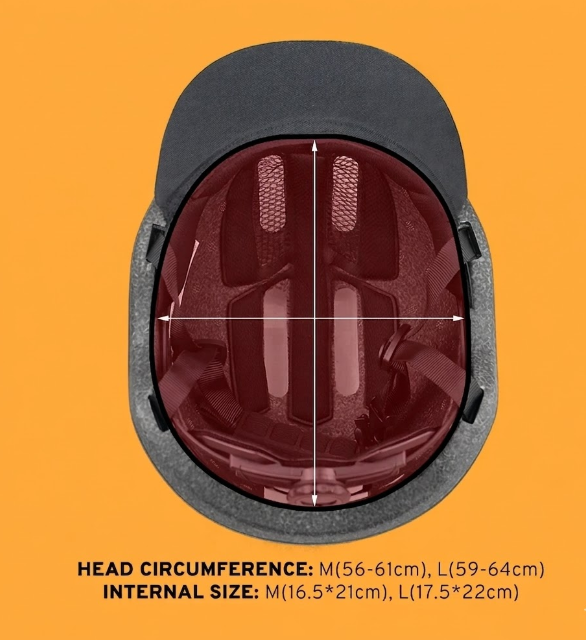 Urban Cycling Helmet with In-Mold PC Shell & Bug Net for City Bikes & E-Scooters | Lersk