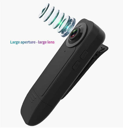 1080P Mini Body Camera with Night Vision Motion Detection and Clip Design for Sports and Security | Lersk