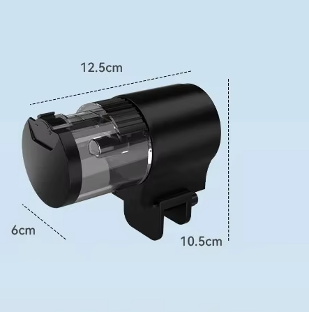 Fish Tank Feeder with Programmable Timer, IP66 Waterproof Housing and 100ml Capacity for Fish and Turtles | Lersk