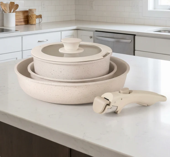 Modulært keramisk kogegrejssystem – Pladsbesparende og giftfri essentials | Lersk