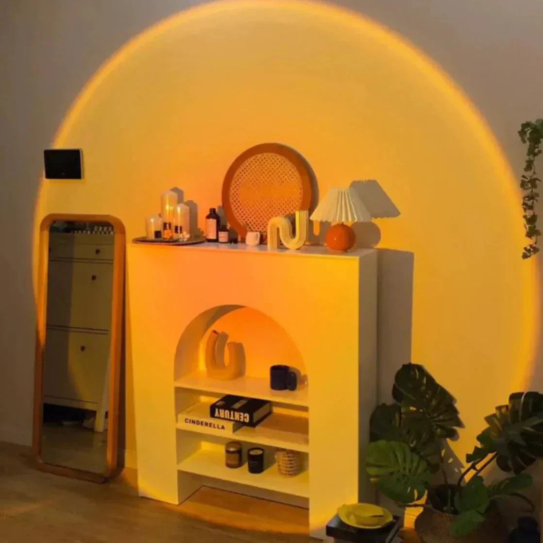 LumaVista Sunset projektorová lampa s nastavitelným náklonem a rotací | Lersk