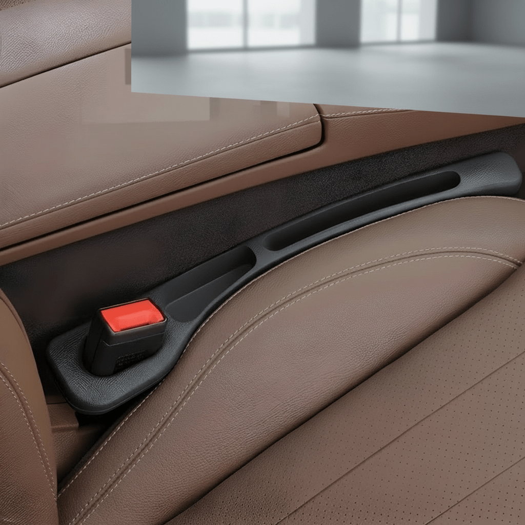 Leather Car Seat Gap Organizer Storage Filler Lost Items | Lersk