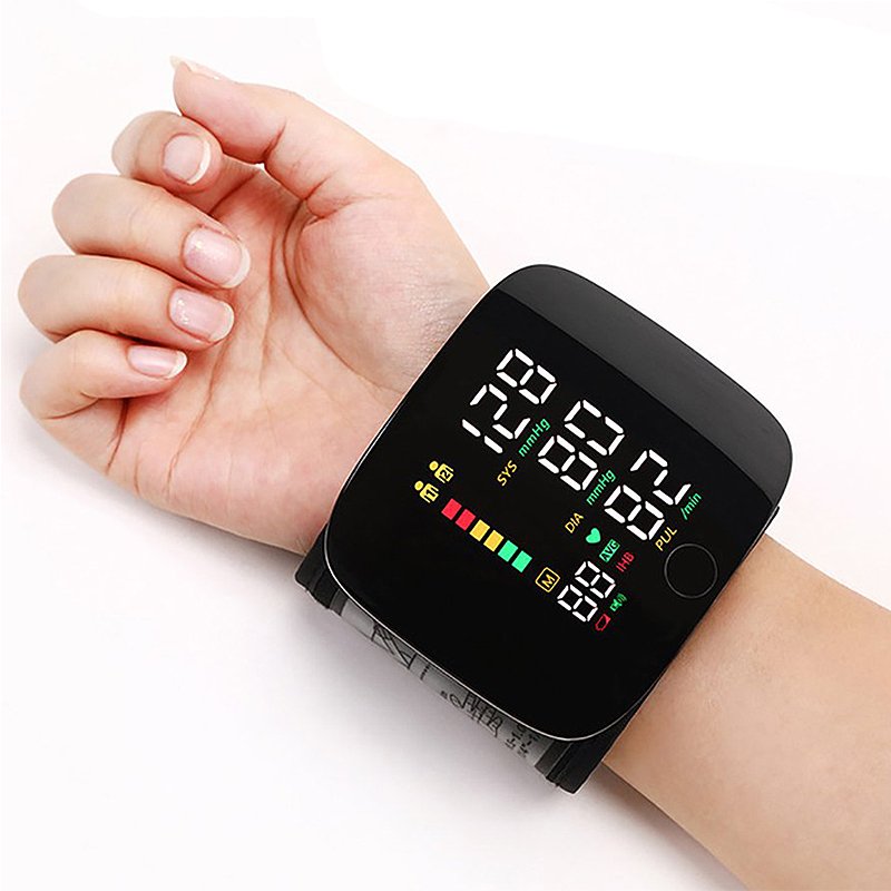 Moniteur de tension artérielle portable NovaPulse pour poignet avec alertes vocales | Lersk