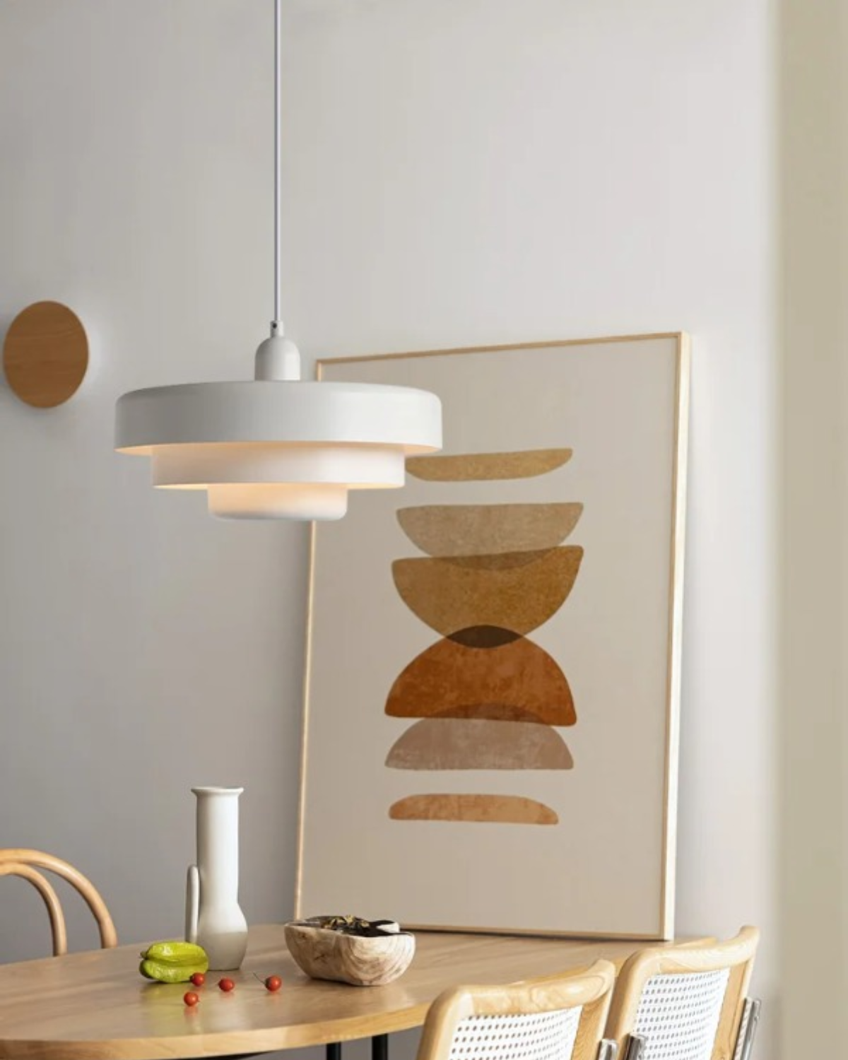 Solara Retro Orange Pendant Light With Modern Twist | Lersk