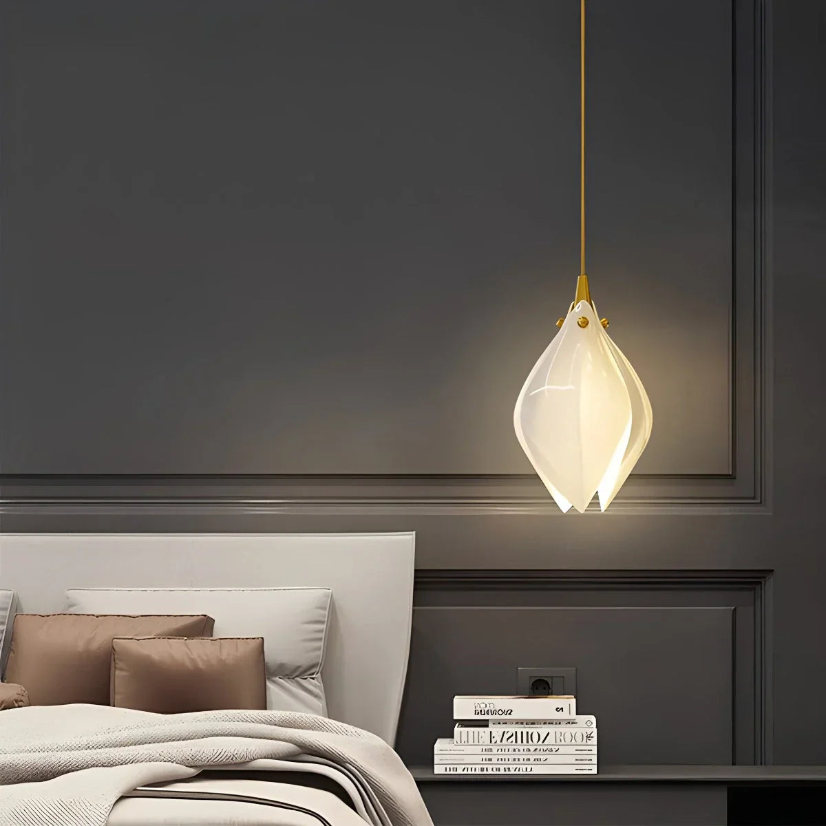 Ceramic Bud Pendant Light for Modern Interiors | Lersk