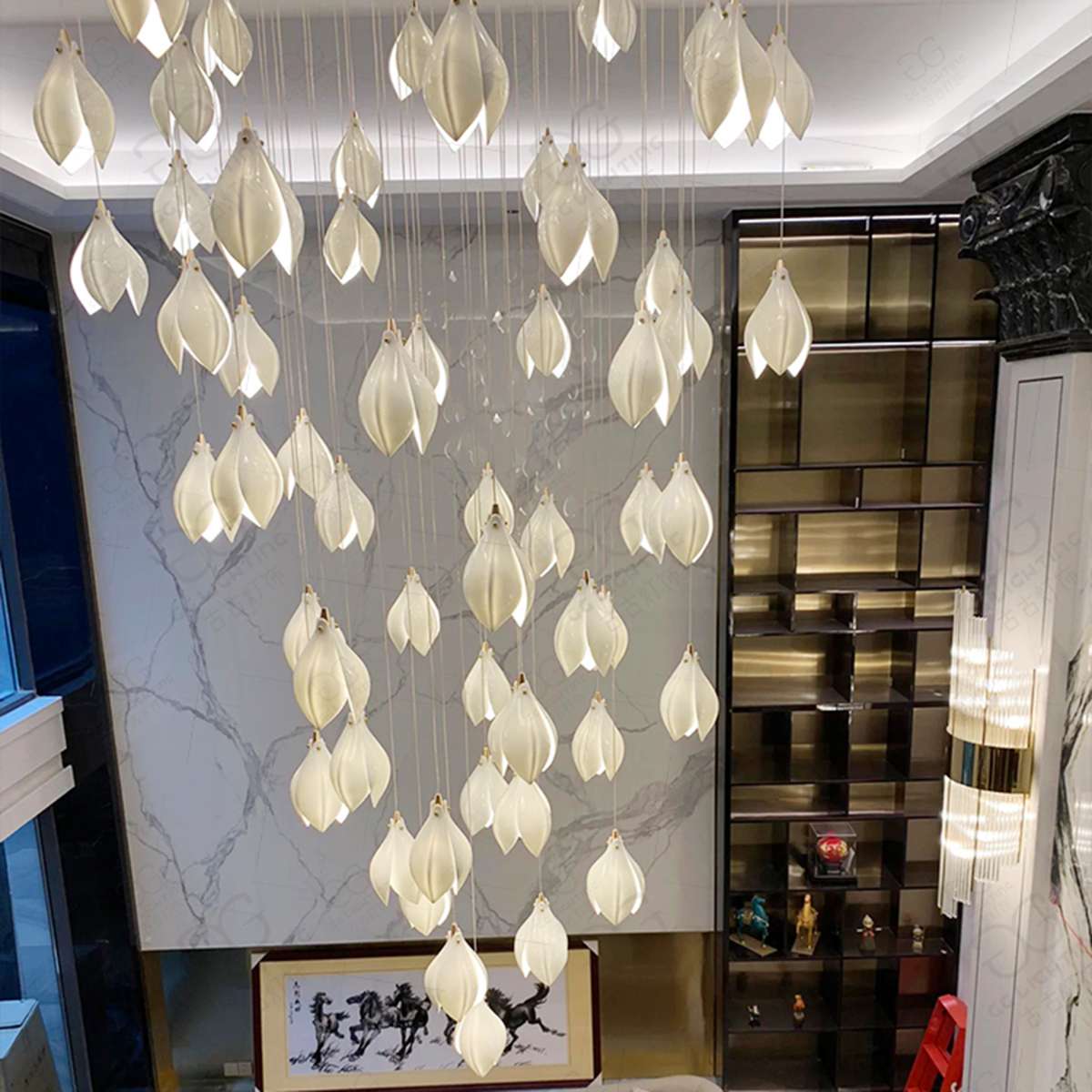 Ceramic Bud Pendant Light for Modern Interiors | Lersk