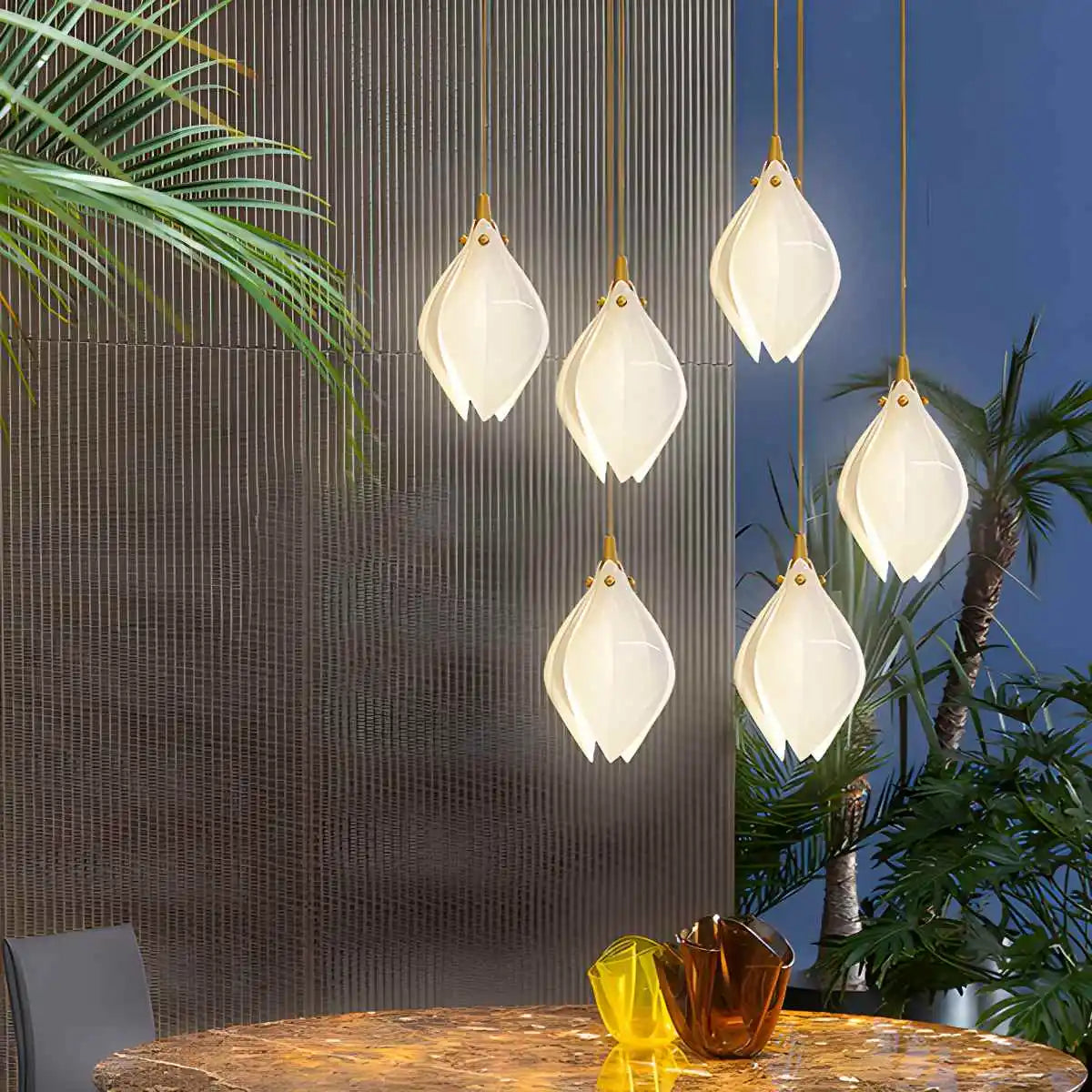 Ceramic Bud Pendant Light for Modern Interiors | Lersk