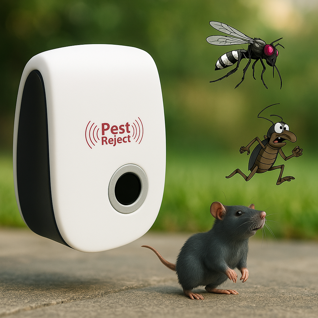 NovaGuard Ultrasonic Rodent Repeller for Home and Garden Plug-In | Lersk