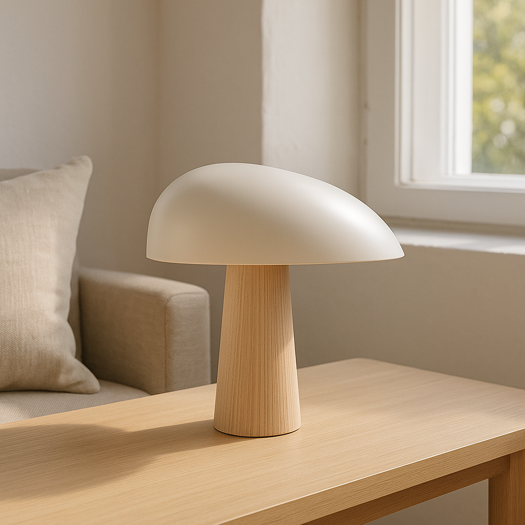 Minimalistische Marmor-Tischlampe, modernes Dekorationslicht | Lersk