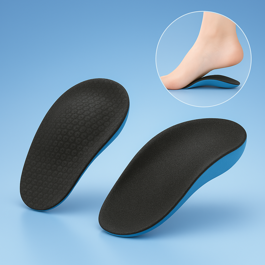 SoleEase High Arch Support Shoe Inserts With Soft EVA Foam For Comfort Cushioning And Pain Relief | Lersk