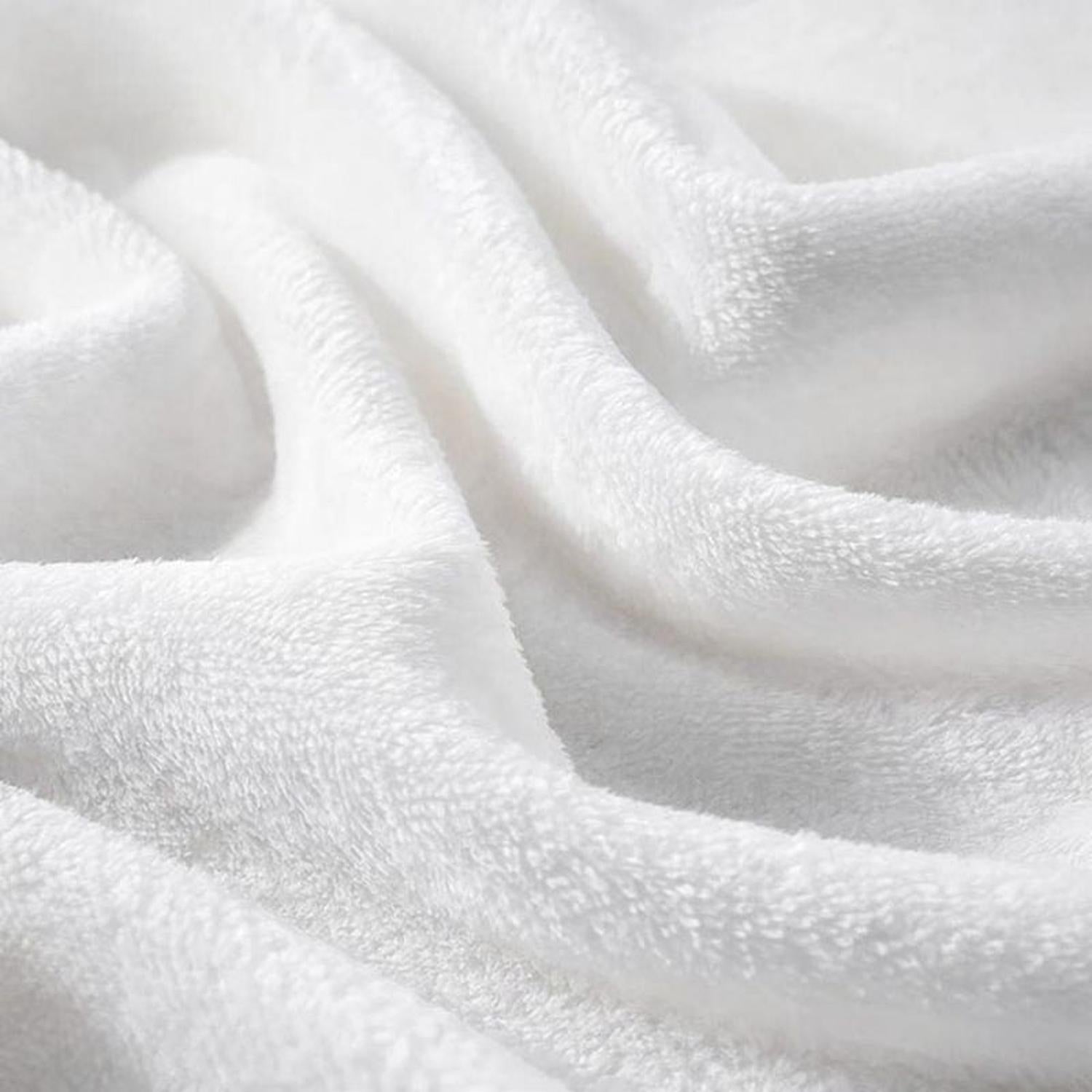 Karo-Flanell-Decke mit Schwarz-Weiß-Muster | Lersk